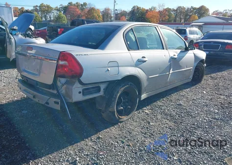 2006 Chevrolet Malibu Lt z USA, uszkodzony, nr VIN 1G1ZT51876F276478